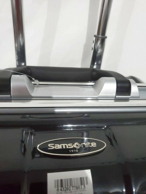 $300 New Samsonite Cruisair Bold 21" Hardside Spinner Suitcase Tsa Luggage Blk