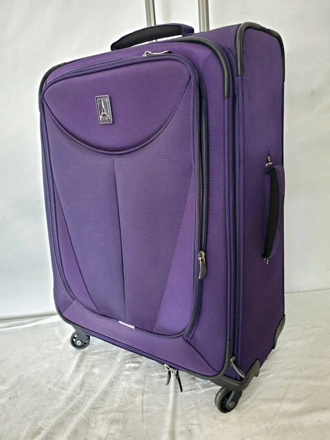 $360 TRAVELPRO WALKABOUT 5 25" SPINNER SUITCASE PURPLE  LUGGAGE CHECK IN