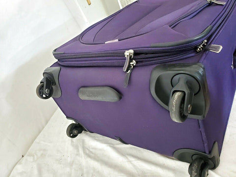 $360 TRAVELPRO WALKABOUT 5 25" SPINNER SUITCASE PURPLE  LUGGAGE CHECK IN