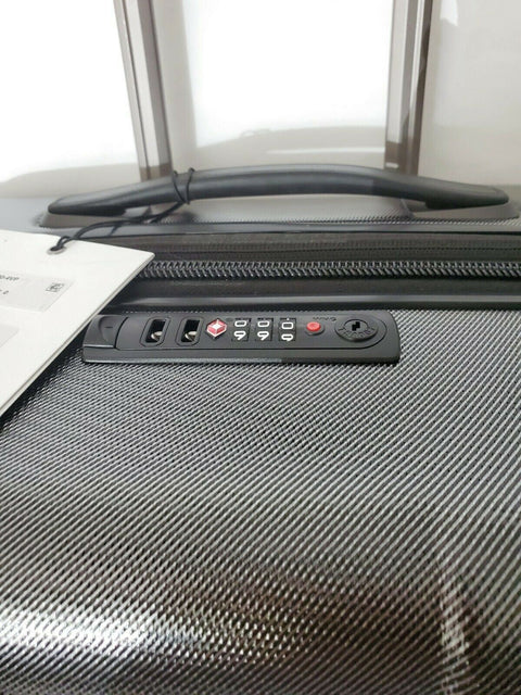 $380 New Ricardo Cabrillo 2.0 25" Hard Shell 8 Wheels Spinner Suitcase Gray