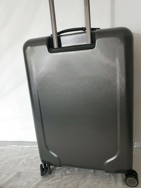 $380 New Ricardo Cabrillo 2.0 25" Hard Shell 8 Wheels Spinner Suitcase Gray