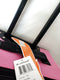 $240 New Rockland 24" Luggage Rolling Suitcase Pink Two Wheeled