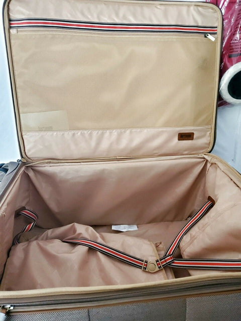 $1000 New Hartmann Herringbone Deluxe Extended Journey Expandable Spinner 30"