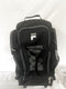 New Fila 22" Lightweight Carry On Rolling Duffel Bag Back Pack Black