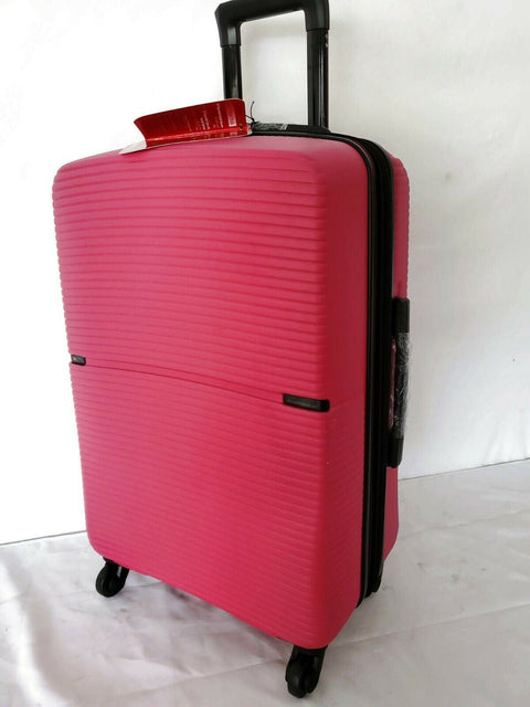 $320 New Solite Maven 2.0 Expandable Spinner Luggage 22" Carry On Pink