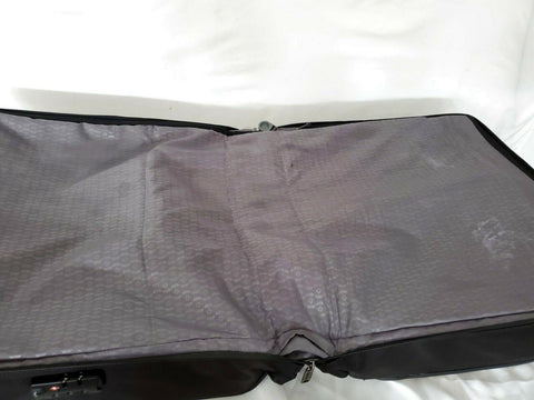 $800 New Samsonite Silhouette 16 Duet Spinner Garment Bag Black Travel Suitcase