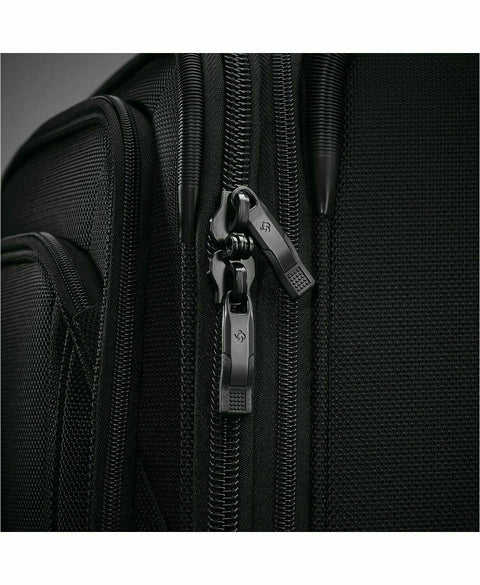$800 New Samsonite Silhouette 16 Duet Spinner Garment Bag Black Travel Suitcase