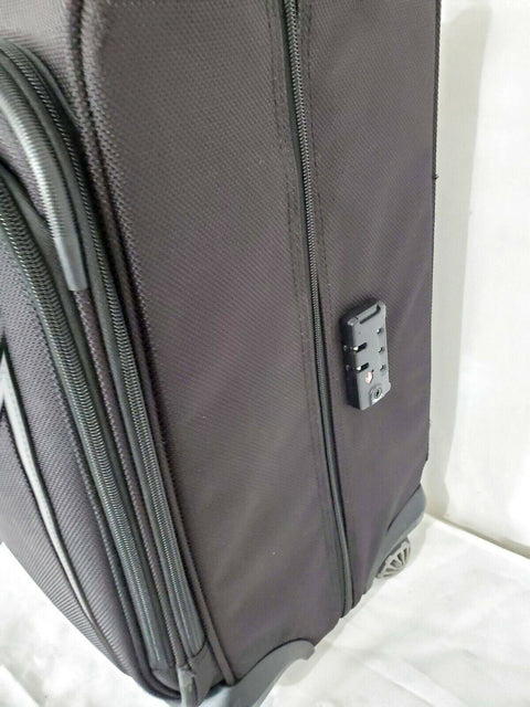 $800 New Samsonite Silhouette 16 Duet Spinner Garment Bag Black Travel Suitcase
