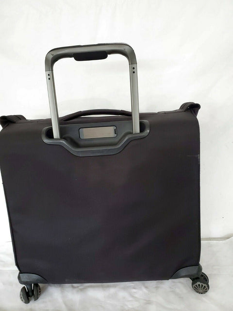$800 New Samsonite Silhouette 16 Duet Spinner Garment Bag Black Travel Suitcase