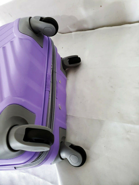 $200 American Tourister 20" Expandable Spinner Luggage Carry-On Lilac Purple