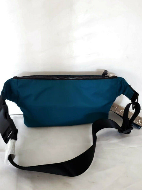 $120 Kenneth Cole Women's Vesey Belt Bag Nylon Blue