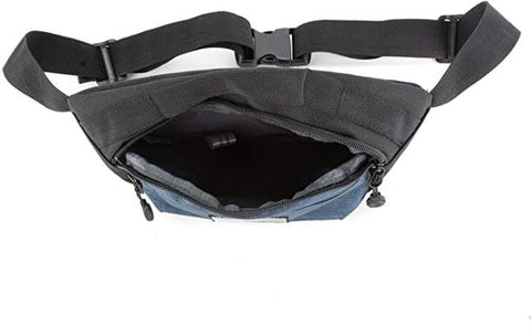 NEW Body Glove Rogan Hip Pack, Black, One Size Unisex Blue