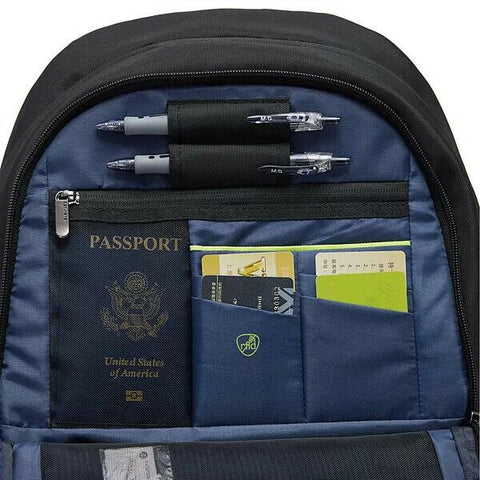 $190 New Travelon Anti-Theft Urban Laptop Backpack Large Shoulder Bag Gray