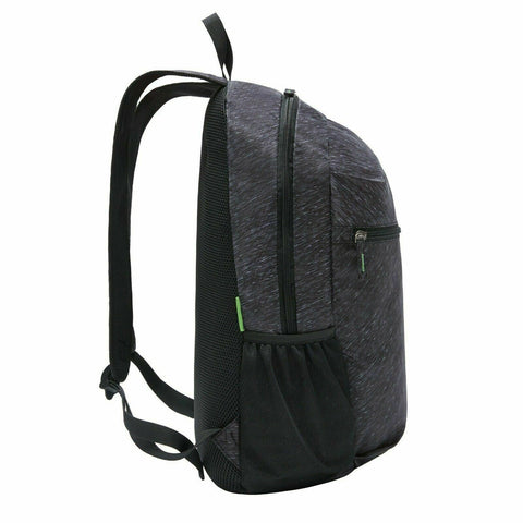 $120 New Travelon Antimicrobial Packable Backpack Gray Heather Unisex Travel Bag
