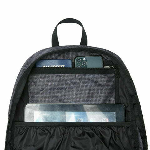 $120 New Travelon Antimicrobial Packable Backpack Gray Heather Unisex Travel Bag