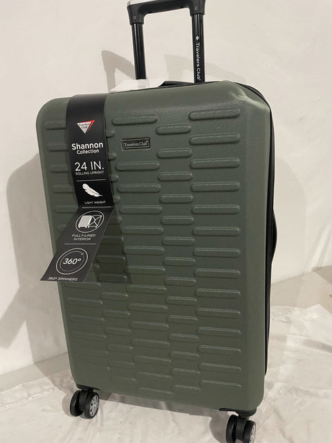 Travelers Club Shannon Spinner Expandable Luggage 24" Medium Check-In