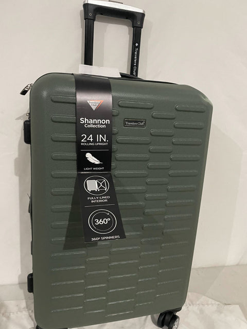 Travelers Club Shannon Spinner Expandable Luggage 24" Medium Check-In
