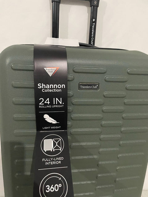 Travelers Club Shannon Spinner Expandable Luggage 24" Medium Check-In