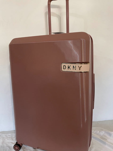 $495 New DKNY Rapture 28" Hardside Spinner Suitcase Luggage Large Check In
