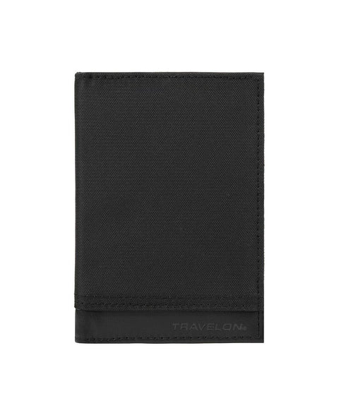 New Travelon RFID Blocking Travel Passport Case Black One Size