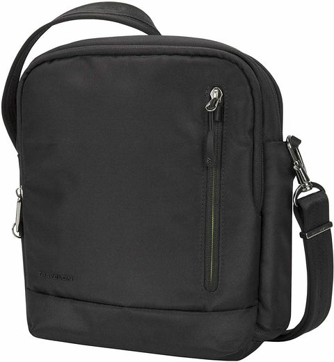 $120 New Travelon Tour Bag Black Crossbody Bag Unisex