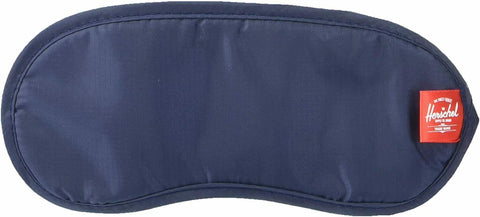 New Herschel Supply Travel Amenity Kit Blue Pillow Slippers Eyes mask Ear plugs