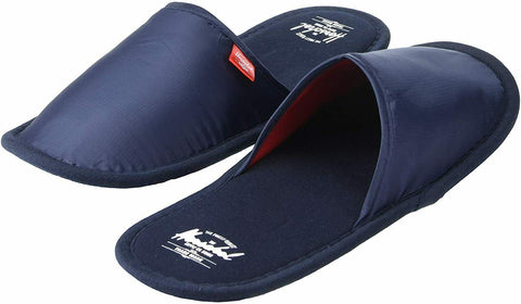 New Herschel Supply Travel Amenity Kit Blue Pillow Slippers Eyes mask Ear plugs