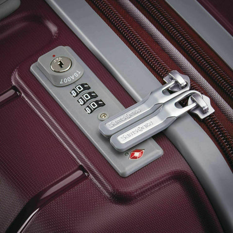 $480 NWT Samsonite Freeform 28" Hard Check-In Spinner Luggage Suitcase Merlot