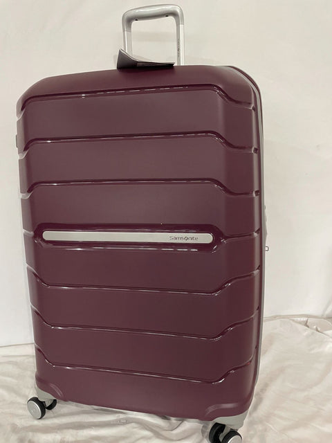 $480 NWT Samsonite Freeform 28" Hard Check-In Spinner Luggage Suitcase Merlot