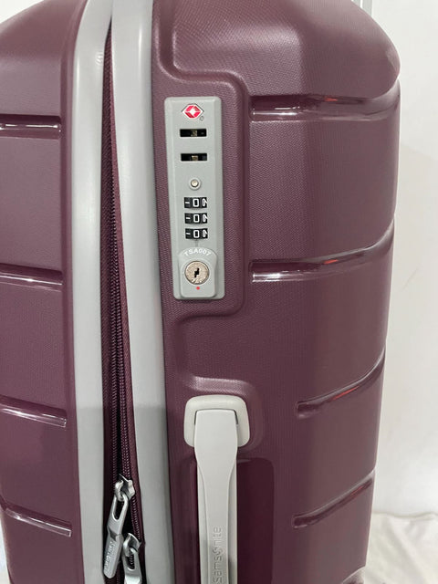 $480 NWT Samsonite Freeform 28" Hard Check-In Spinner Luggage Suitcase Merlot