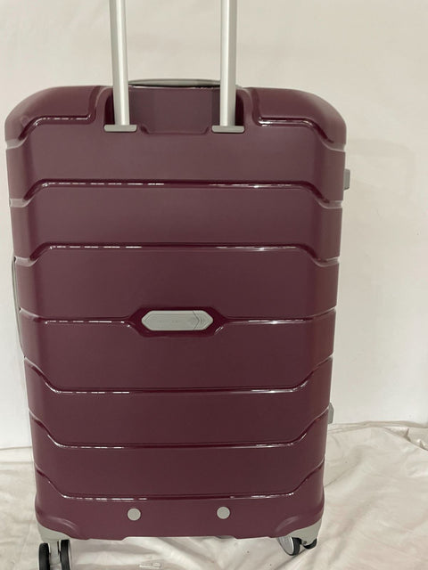 $480 NWT Samsonite Freeform 28" Hard Check-In Spinner Luggage Suitcase Merlot