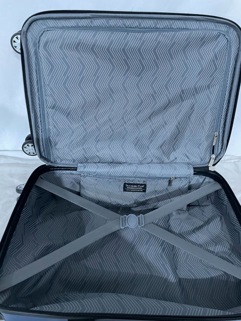 New Travelers Club Shannon Spinner Expandable Luggage 20" Carry On Blue