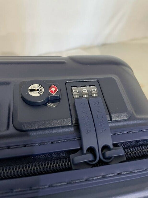New Rimowa Essential Cabin Case Blue Carry On 22"