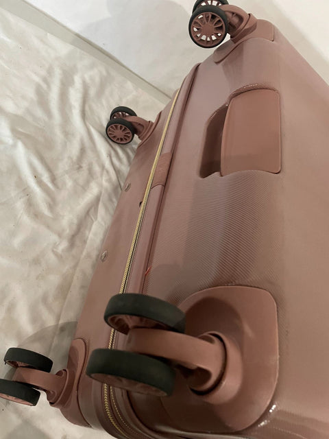 $495 DKNY Rapture 28" Hardcase Spinner Suitcase Luggage Large Check In Rose Pink