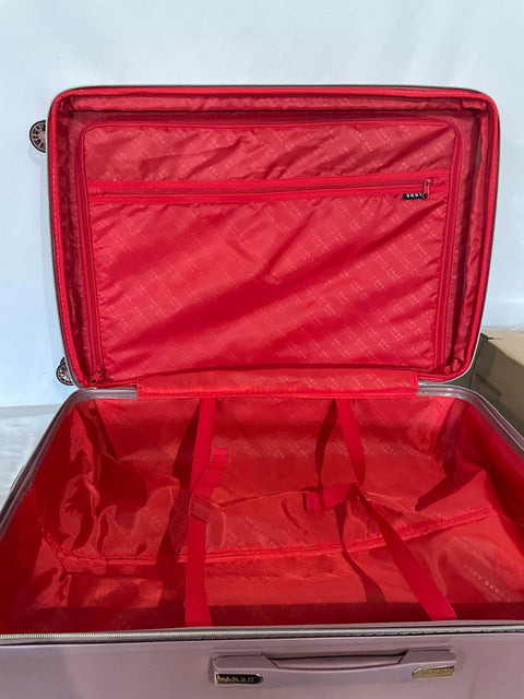 $495 DKNY Rapture 28" Hardcase Spinner Suitcase Luggage Large Check In Rose Pink