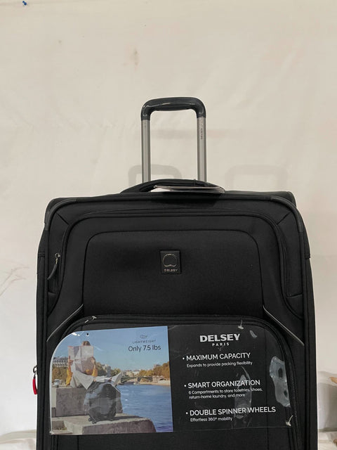 Delsey OptiMax Lite 25" Expandable Medium Check In Suitcase Luggage Spinner