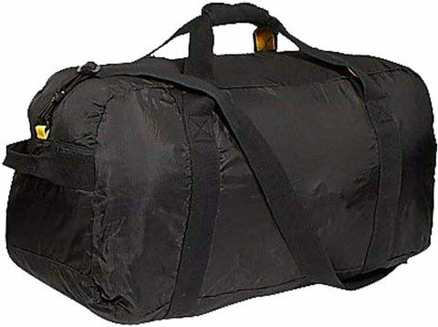 New A Saks 30" Duffel In Pouch Black Foldable Check In Size Large