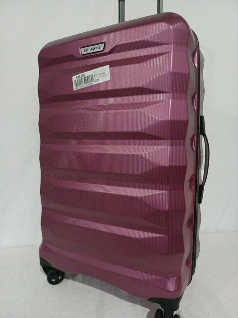 $440 Samsonite Spin Tech 4.0 25" Hard-side Check-In Spinner Luggage Pink TSA