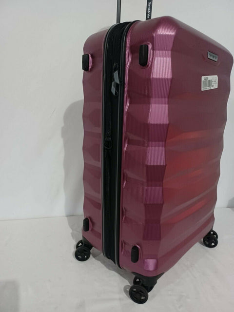 $440 Samsonite Spin Tech 4.0 25" Hard-side Check-In Spinner Luggage Pink TSA
