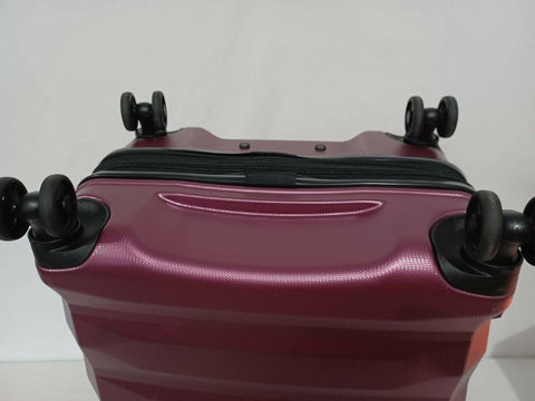 $440 Samsonite Spin Tech 4.0 25" Hard-side Check-In Spinner Luggage Pink TSA