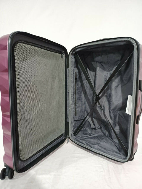 $440 Samsonite Spin Tech 4.0 25" Hard-side Check-In Spinner Luggage Pink TSA