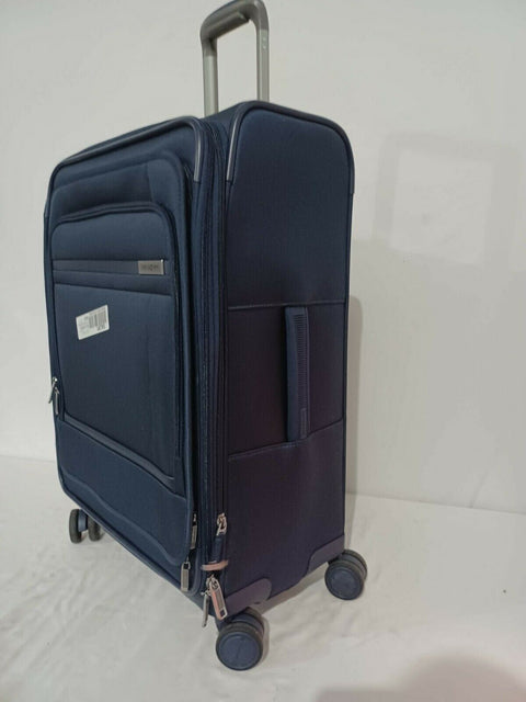 $580 New Samsonite Insignis 16 25" Expandable Spinner Suitcase Luggage Blue
