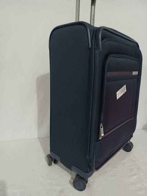 $580 New Samsonite Insignis 16 25" Expandable Spinner Suitcase Luggage Blue