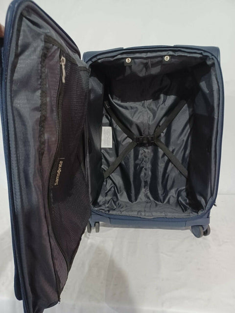 $580 New Samsonite Insignis 16 25" Expandable Spinner Suitcase Luggage Blue