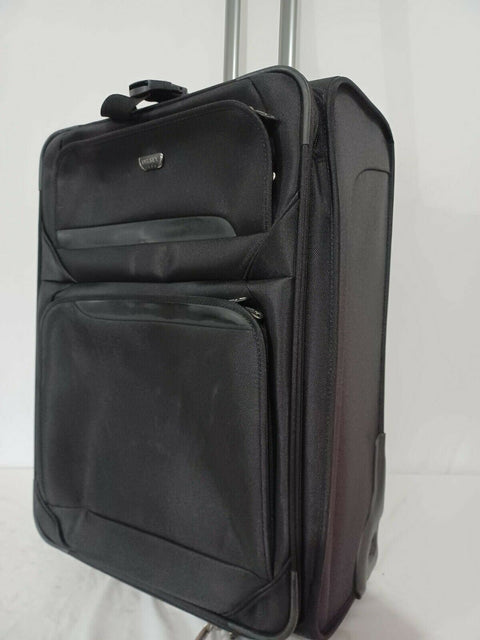 Delsey Travel/Luggage Case Black 25" Two Wheeled Medium Check In Suitcase