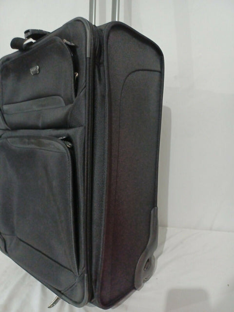 Delsey Travel/Luggage Case Black 25" Two Wheeled Medium Check In Suitcase