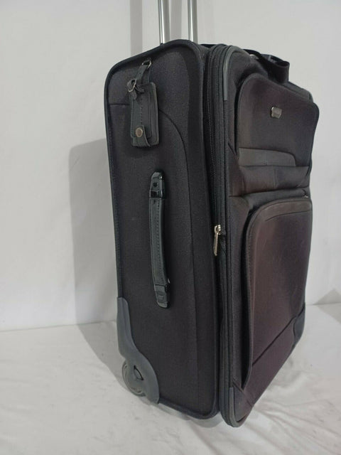 Delsey Travel/Luggage Case Black 25" Two Wheeled Medium Check In Suitcase