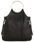 New INC International Concepts Women's Huw Bangle Crossbody Black Handbag