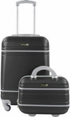 $320 American Sport Plus 20" Hard Luggage Expandable Spinner Carry On 2 Piece