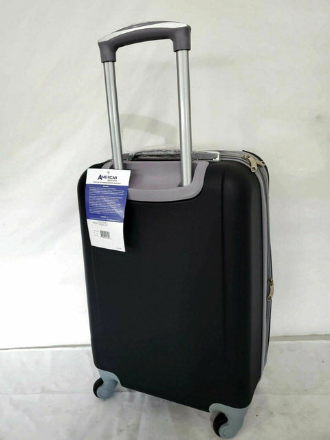 $320 American Sport Plus 20" Hard Luggage Expandable Spinner Carry On 2 Piece